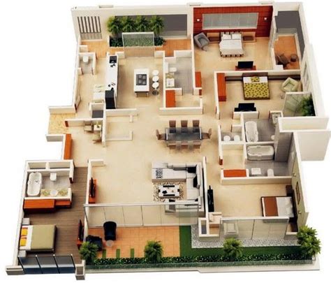 bedroom house layout google search houseapartment  friends pinterest house layouts