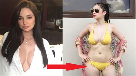 viral kim domingo suffers from spinal problem because of her huge breasts