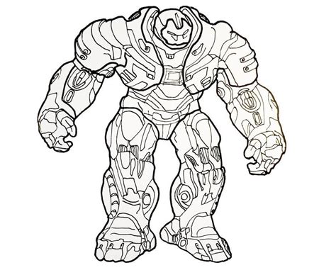 hulkbuster coloring pages  printable coloring pages  kids