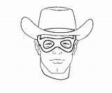 Coloring Lone Ranger Comments sketch template