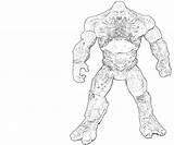 Abomination Coloring Pages Character Another Printable sketch template