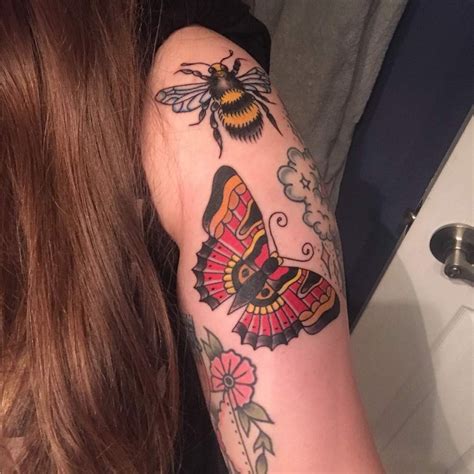 Float Like A Butterfly Sting Like A Bee Tattoo • Arm Tattoo Sites