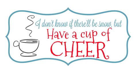 cup  cheer printable   family table