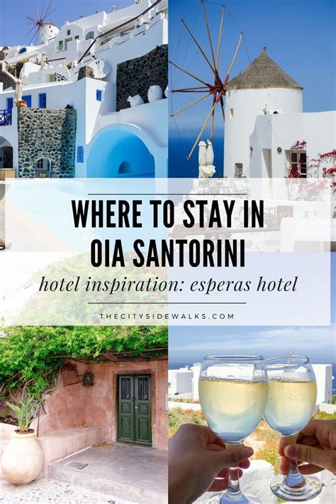 Where To Stay In Santorini Esperas Hotel — The City Sidewalks Hotels