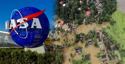 flood hit kerala from space nasa shows before and after images east coast daily english