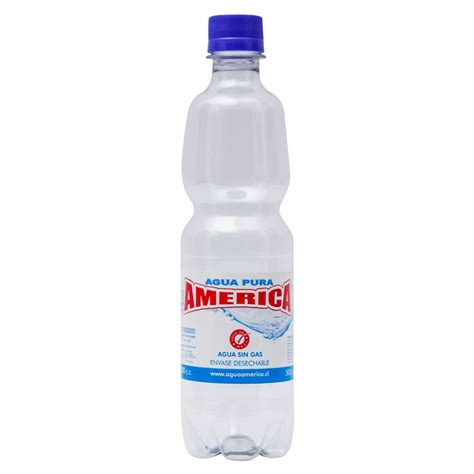 botella  ml desechable agua america