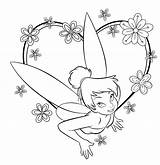 Tinkerbell Colors sketch template