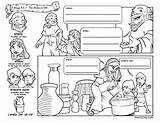 Pages Elisha Bible Widow Coloring Elijah Oil Kings Kids Crafts Famine Activities Comic School Sunday Story Stories Preschool Jars Lesson sketch template
