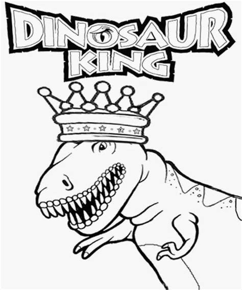 dinosaur king coloring pages coloring home