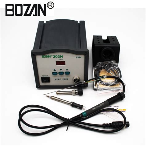 bozan  high frequency digital smd soldering station iron  intelligent lead  welding