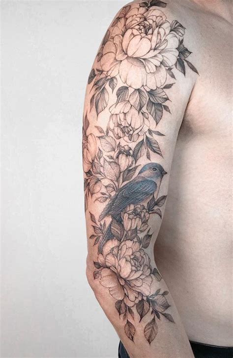 Tattoo Sleeve Ideas For Women Flowers