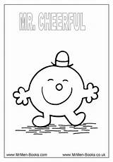 Pages Coloring Mr Colouring Men Miss Little Show Sheets Book Tickle Cheerful Popular Color Coloringhome Alphabet Choose Board Books sketch template