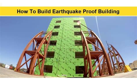 build earthquake resistant building detailed guide