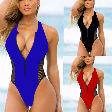 China 2019 Women′s Sexy One Piece Bathing Suit Mb217