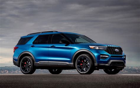 ford explorer returns  rwd layout adds st performance model