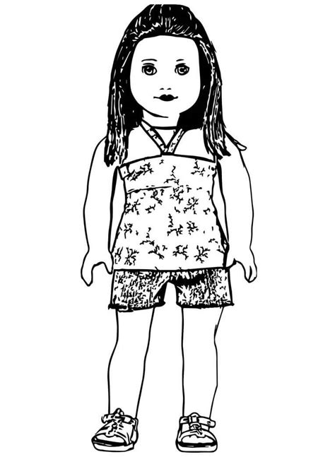 american girl rebecca coloring pages