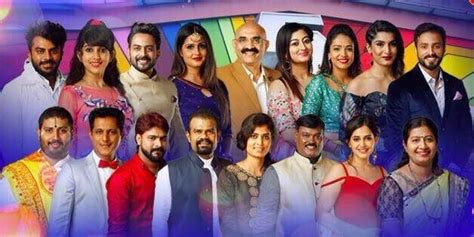 Bigg Boss Kannada 5 Contestants Name Photo Broadcast Details