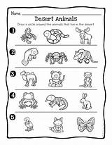 Worksheets Habitats Animal Printable Activity Science Preview sketch template