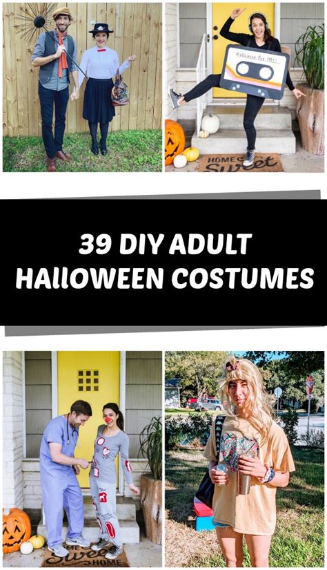 39 Diy Adult Halloween Costumes C R A F T