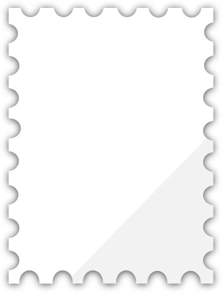 blank postage stamp template dedicated  susi tekunan