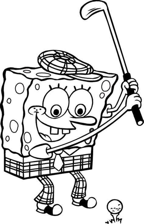 golf coloring pages  coloring pages  kids