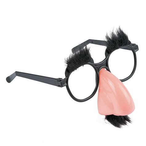 Adult Funny Face Glasses Novelty Sunglasses Novelty Jewelry Costumes