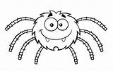 Aranha Colorir Printable Aranhas Kids Animais Spiders Bestcoloringpagesforkids Desenhar Araña sketch template