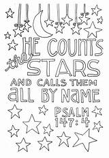 Psalm Colouring Bettercoloring Christian sketch template