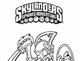 Skylanders Chop Spyro sketch template