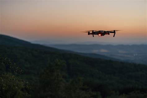 flying drone  night  drone girl