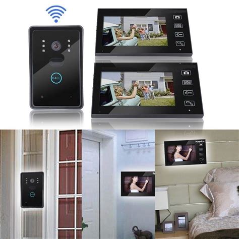 visiophone sans fil wifi bell double bt security