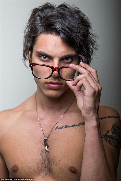 Glee S Samuel Larsen Chops Off His Dreadlocks And Poses