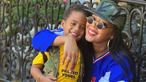 angela simmons opens up about the realities of raising her son after