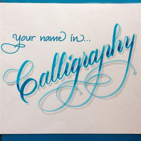 handlettered personalized   calligraphy etsy