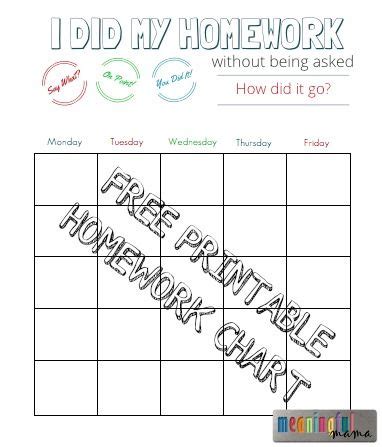 homework reward chart homework chart reward chart charts  kids