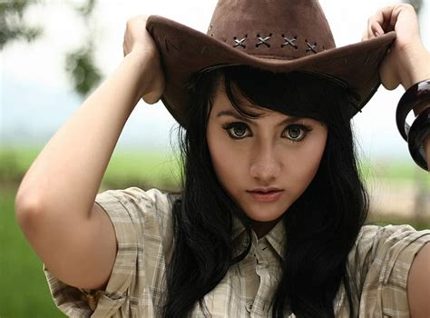 1920x1080px 1080p Free Download Green Eyed Cowgirl Beauty Female