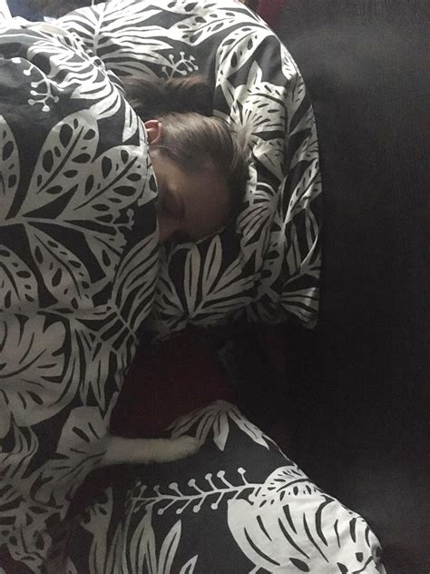 I Was Searching For The Cat It Cuddled Up Next To Wife After Her