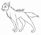 Wolf Female Lineart Furry Coloring Male Anthro Template Pages Sketch Deviantart Favourites Add sketch template