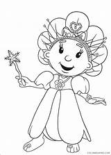 Coloring Pages Fifi Coloring4free Flowertots Printable sketch template