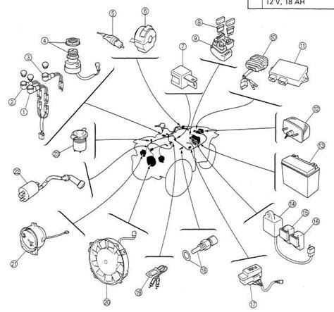 yamaha warrior  wiring diagram wiring diagram