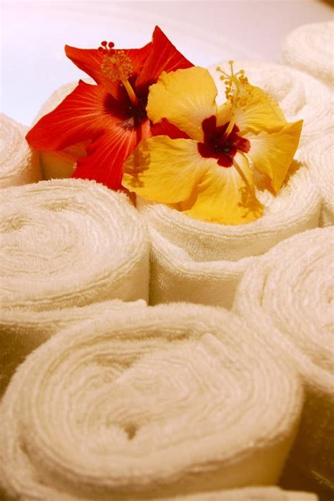 spa towels stock photo image  residential towels home