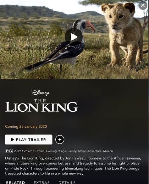 lion king disney release date announced whats  disney