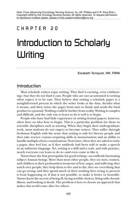 introduction  scholarly writing home