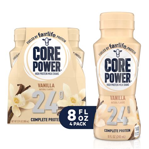 Core Power Protein Shake With 24g Protein By Fairlife Milk Vanilla 8