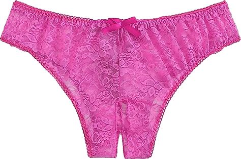 Sexy Panties For Women Naughty Slutty Comfy Crochet Lace Panty
