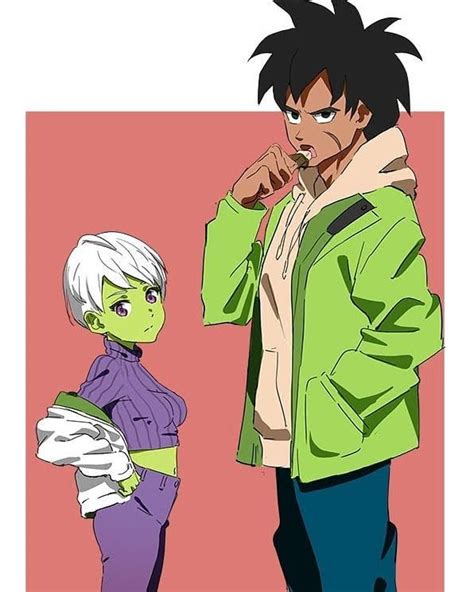Dbs Broly Fan Art Of Him And Cheelai Check Out My Twitter