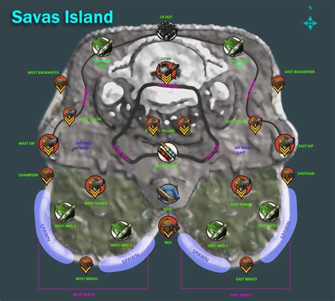 steam community guide named map  savas island