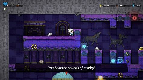 you hear the sounds of revelry spelunky 2 guide ign