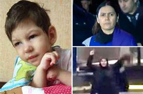 Moscow Nanny Shows Police Grisly Scene Where She Beheaded Four Year Old