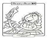 Coloring Pages Mr Princess Lumiere Printable sketch template